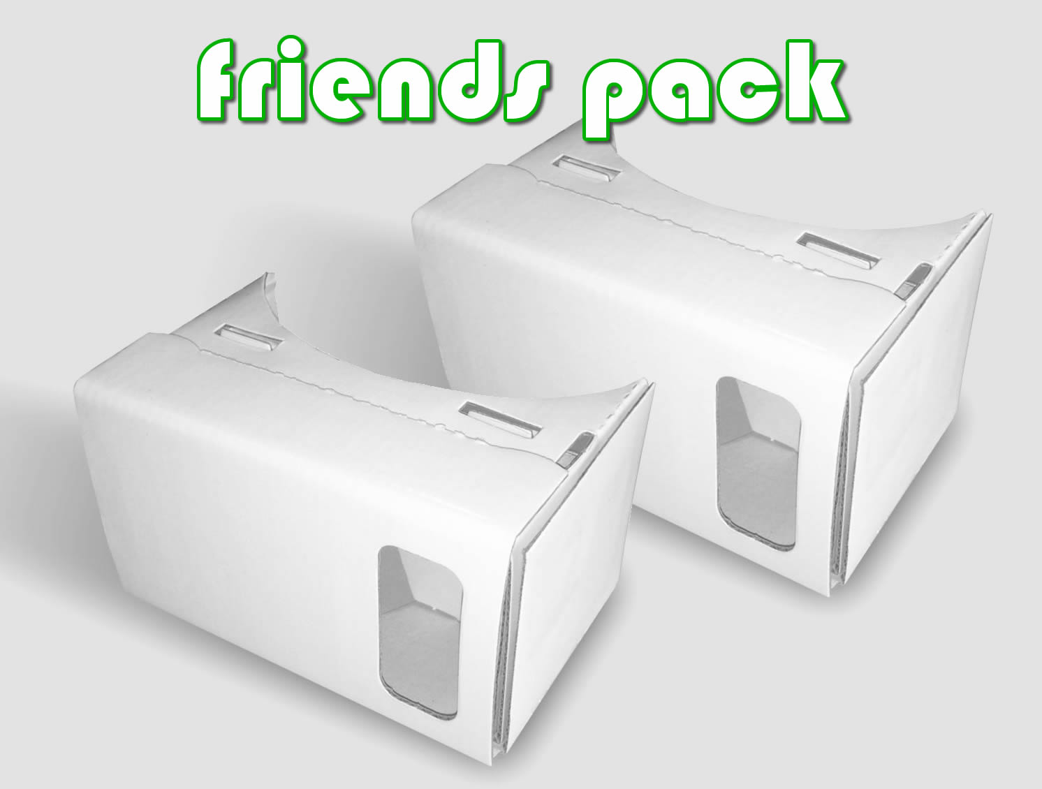 Pack de 2 Google Cardboard Blancas